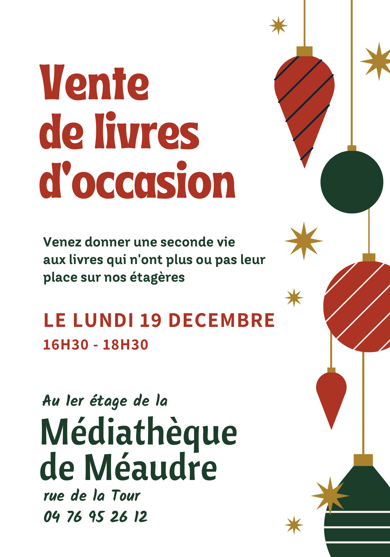 Vente de livres d'occasion