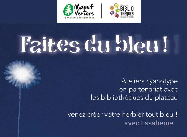 Tous au jardin | Atelier cyanotype