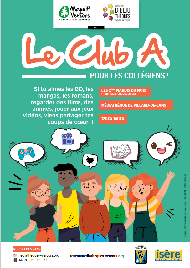 Le Club A. | le club culture des ados !