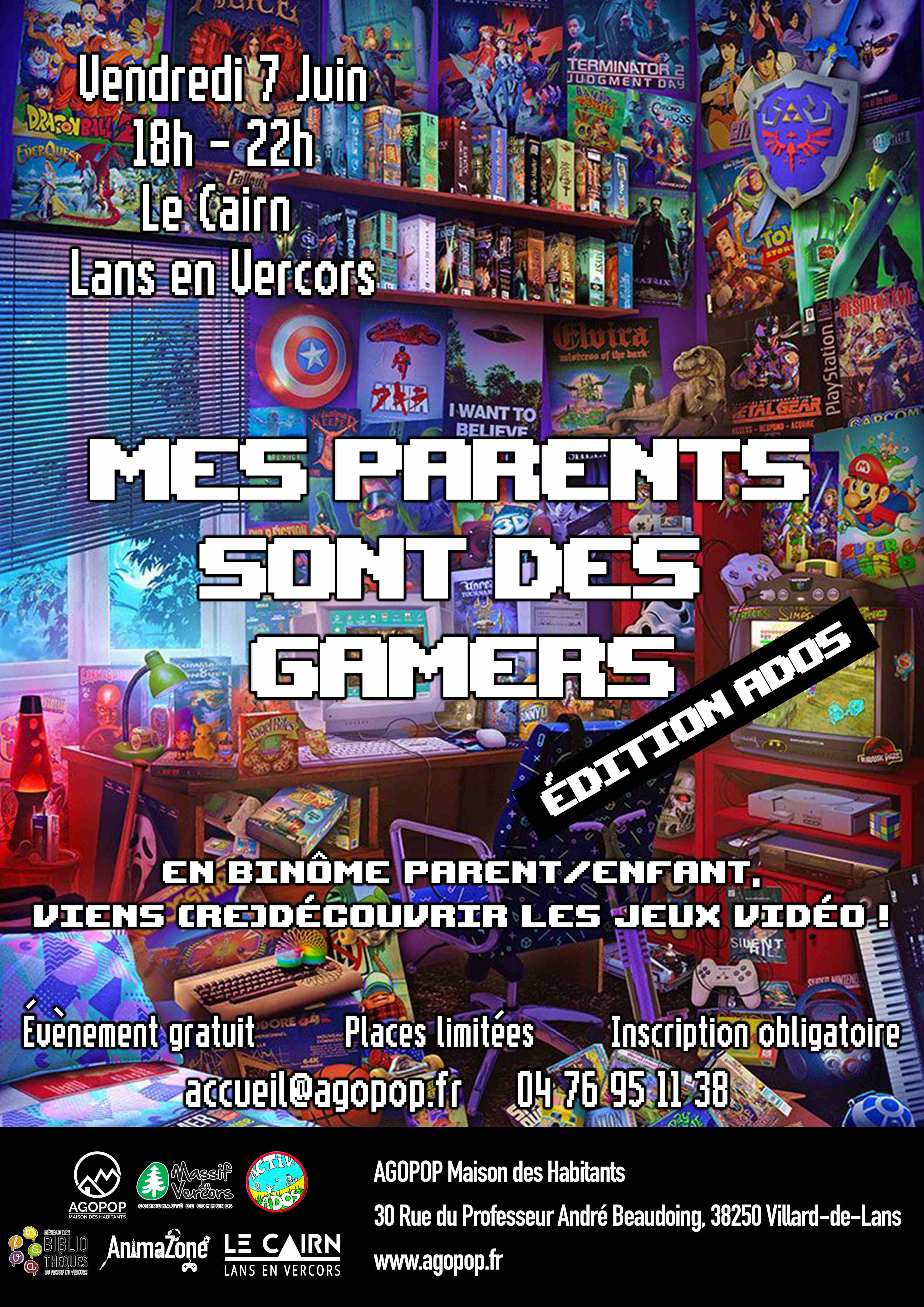 Mes parents sont des gamers ! # ados