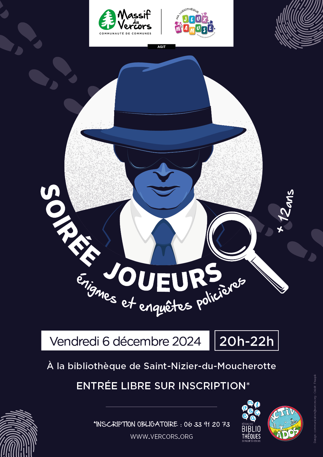 Soirée joueurs spéciale enquêtes policières !