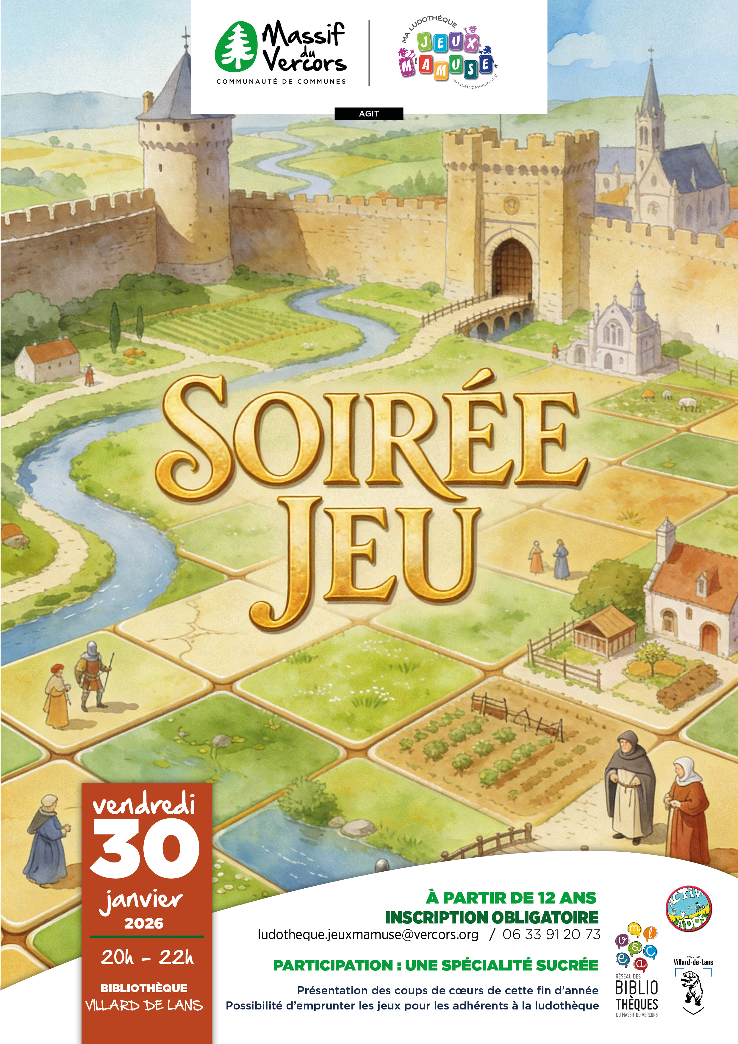 Soirée joueurs ado-adultes 