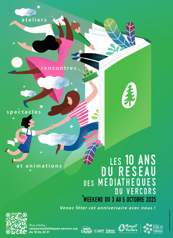 10 ans du réseau des médiathèques | Vendredi 3 octobre