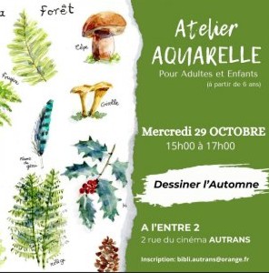 atelier aquarelle